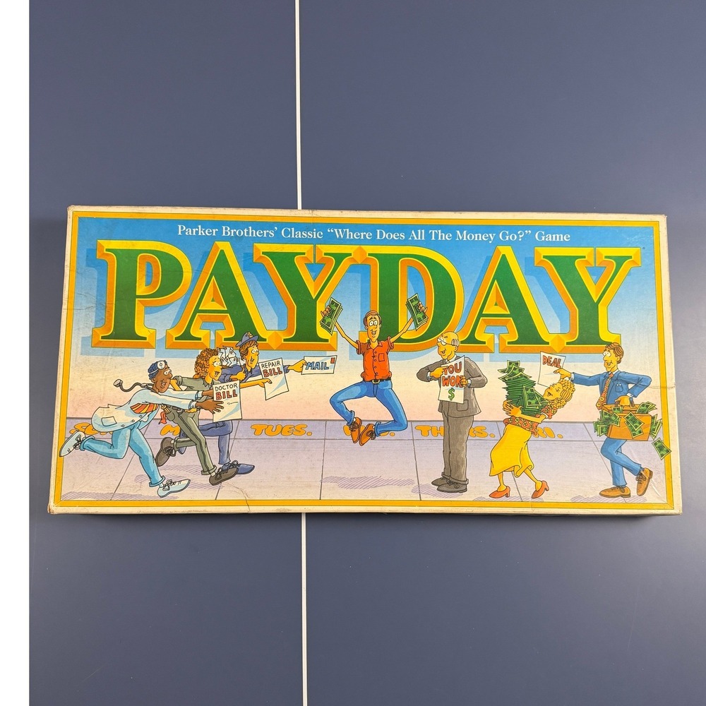 Parker Brothers Payday Board Game 1994 Vintage Classic Money Strategy Complete